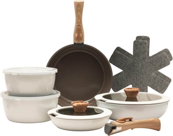 ZHANG XIAO QUAN SINCE 1628 Pots and Pans Set Non Stick