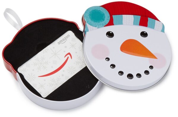 Gift Card in a Holiday Gift Box