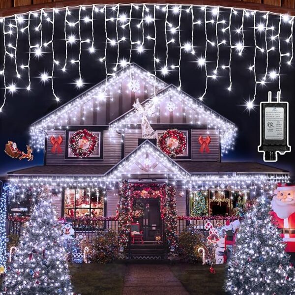 1620 LED Christmas Outdoor Lights with 360 Drops