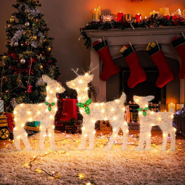 Reindeer Christmas Decorations Outside,