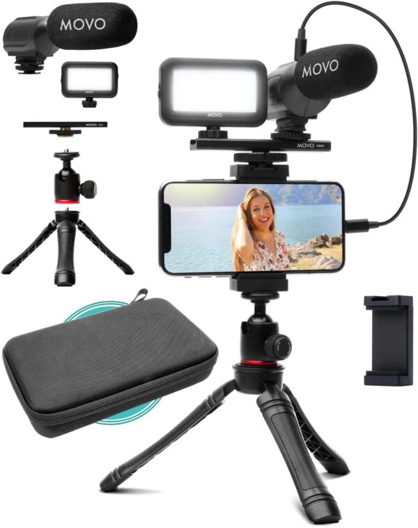 Movo iVlogger Vlogging Kit for iPhone - Lightning Compatible YouTube