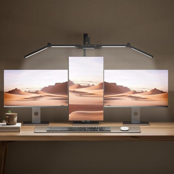 Desk Lamp with Clamp,Transformable LED Desk Lamp for Home Office