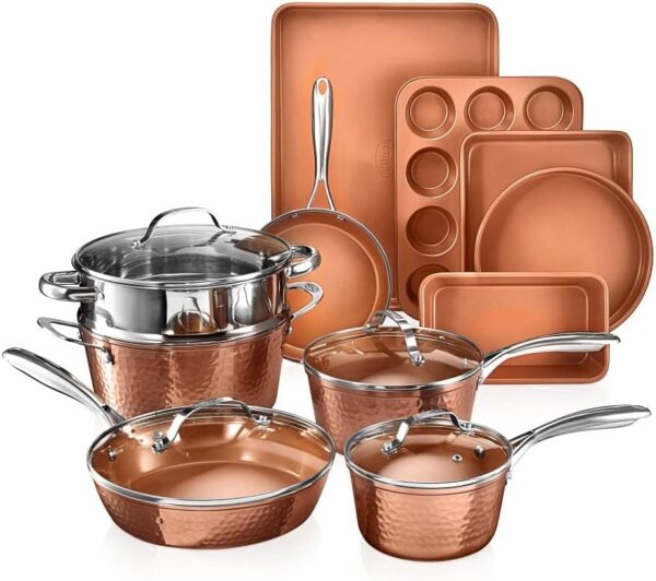 Pots and Pans Set Non Stick Cookware Set, Kitchen Cookware Sets