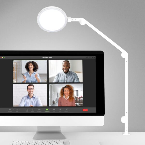 LUME CUBE Edge 2.0 LED Desk Lamp | Dimmable Home Office Desk