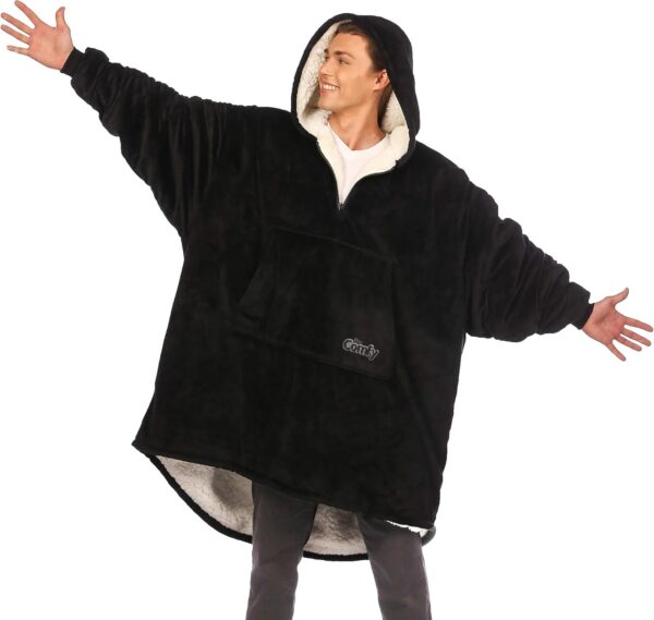 THE COMFY Original Quarter Zip | Oversized Microfiber