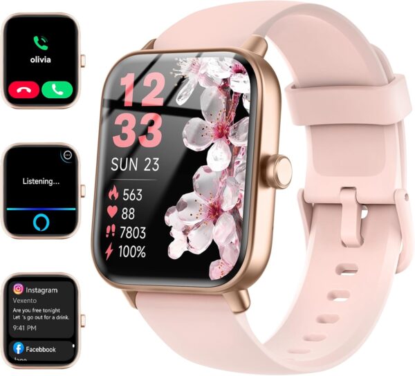 Waterproof Smartwatch iPhone with Bluetooth Call (Answer