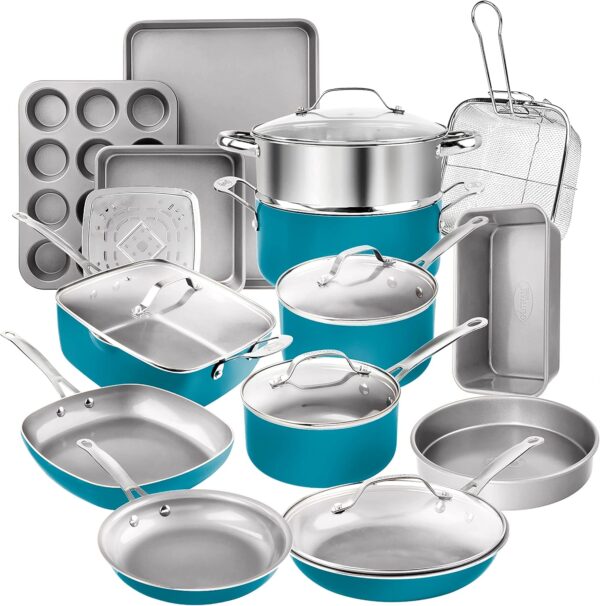 Set Nonstick Cookware Set, Pot and Pan Set, Kitchen Cookware Sets