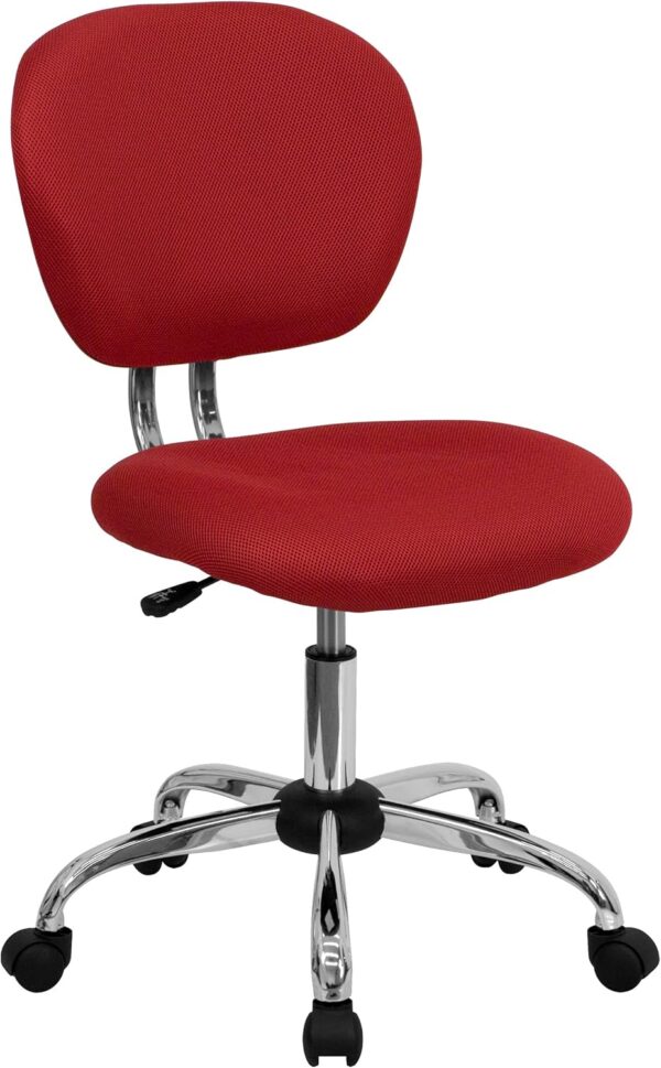 Swivel Task Office Chair with Chrome Base