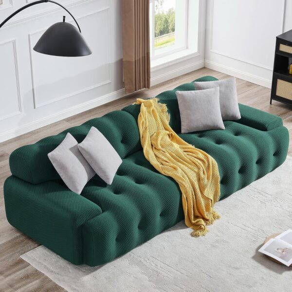 Modern Luxury 2-Seat Sofa for Living Room, Large