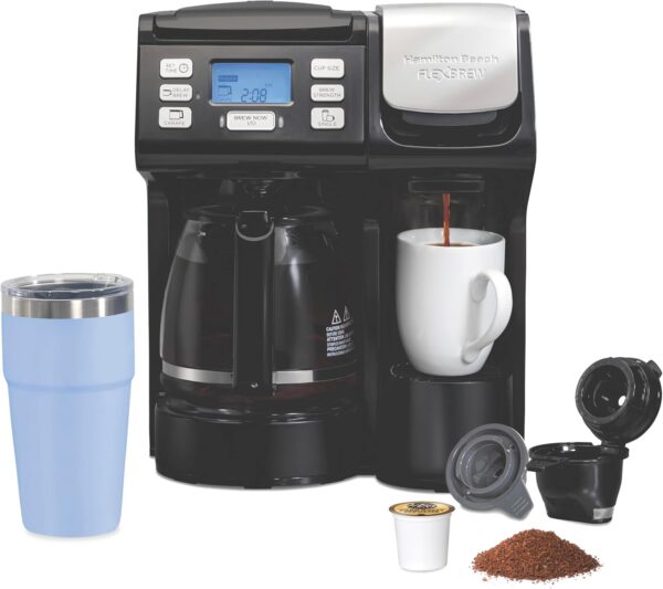Beach FlexBrew Trio 2-Way Coffee Maker, Compatible with K-Cup