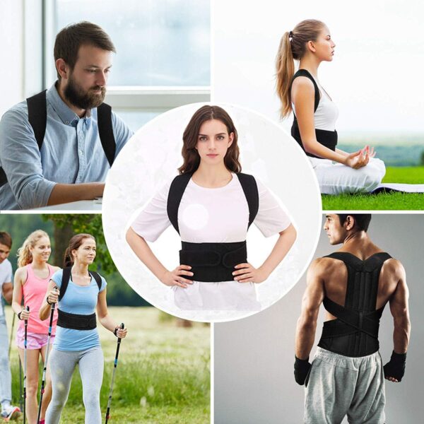Back Brace Posture Corrector for Women and Men Back Lumbar Support Shoulder Posture
