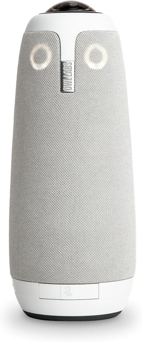 Owl Labs Meeting Owl 3 - 360° 1080p HD Conference Room Camera, AI-Driven Speaker-Tracking,