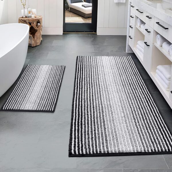 BSICPRO Bathroom Rugs and Mats Sets, 2 Piece Bath Room Floor Mats