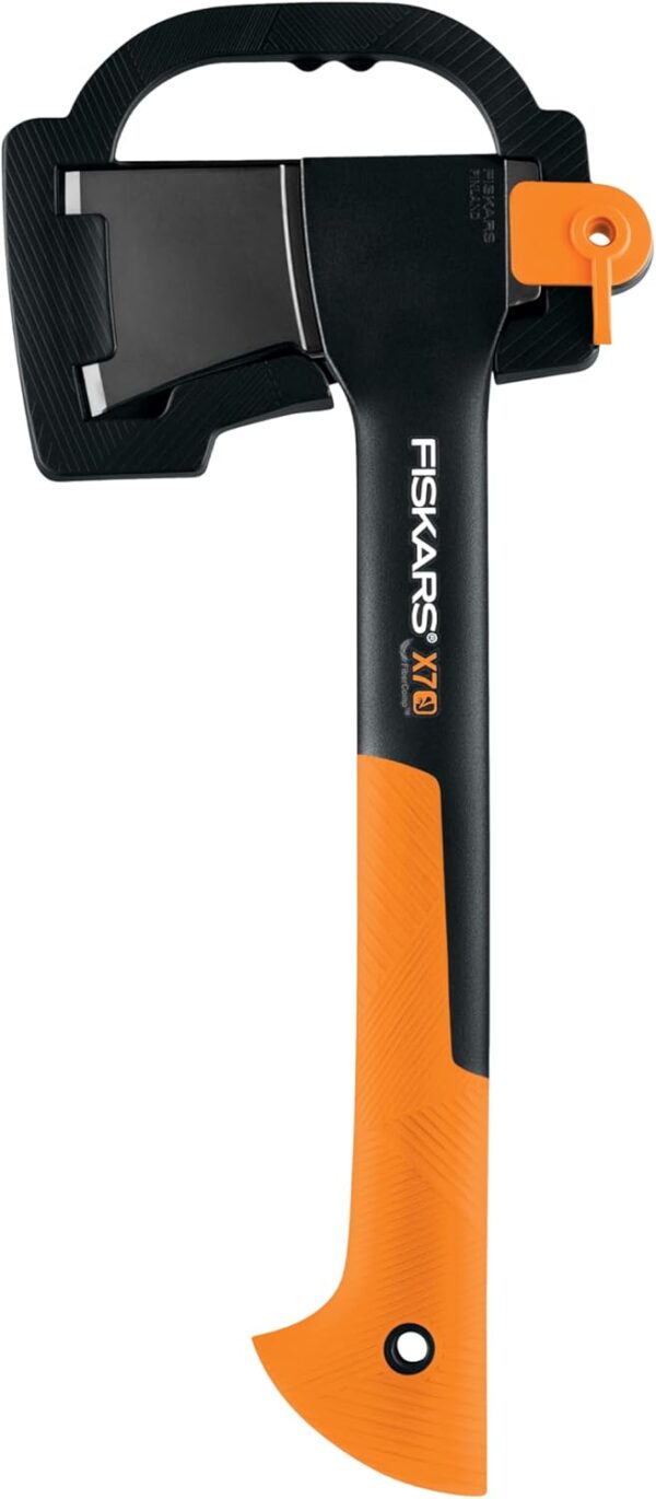 Fiskars X7 Hatchet Lightweight Wood Splitter for Small to Medium Size Kindling with Proprietary